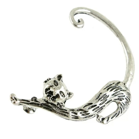 🎀Cat Crawler Stud Cuff Earring - Picture 2 of 4